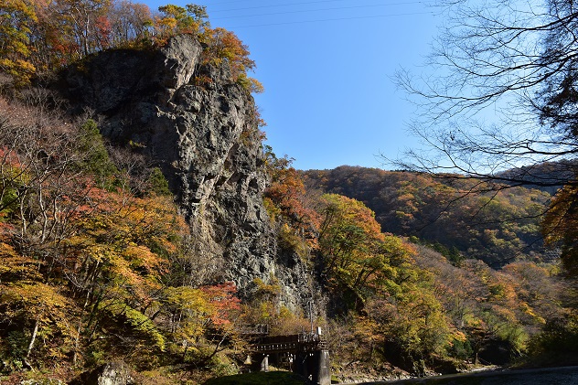 碧玉渓の紅葉