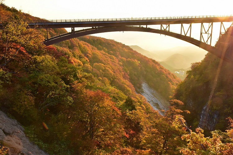 紅葉絶景　吾妻スカイライン