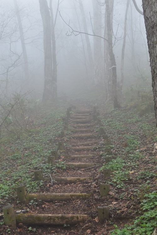 蔵王連峰の南端　蛤山