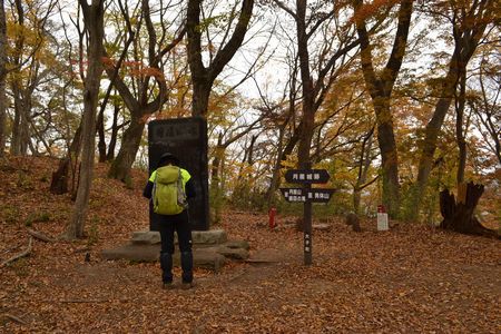 モミジ、もみじ、紅葉♪の奥久慈男体山　縦走路