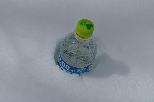 なごり雪と雲海の霊山