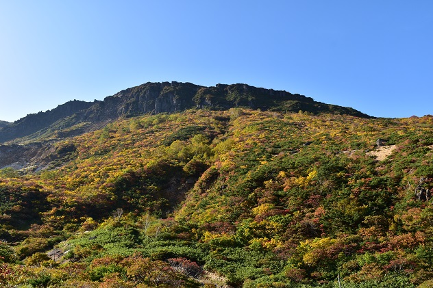 “山粧う”　安達太良山