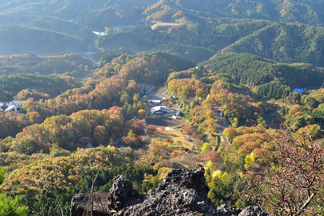 極上の秋景色　霊山