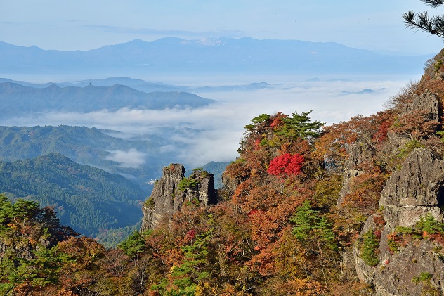 極上の秋景色　霊山