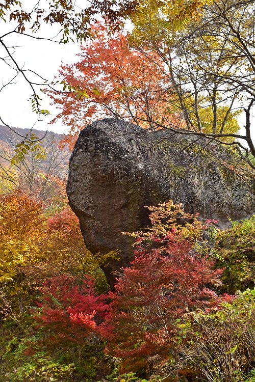 極上の秋景色　霊山