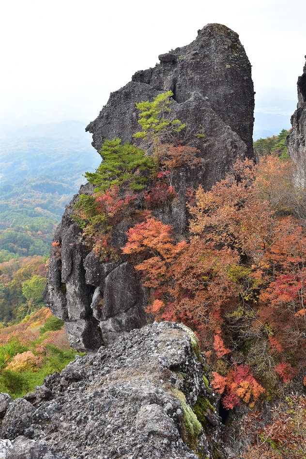 極上の秋景色　霊山