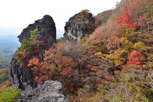 極上の秋景色　霊山