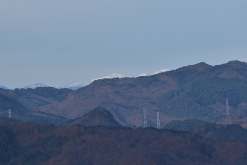 小春日和の鹿狼山と霊山