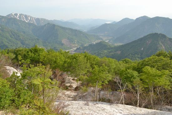 倉手山からの素晴らしき飯豊連峰