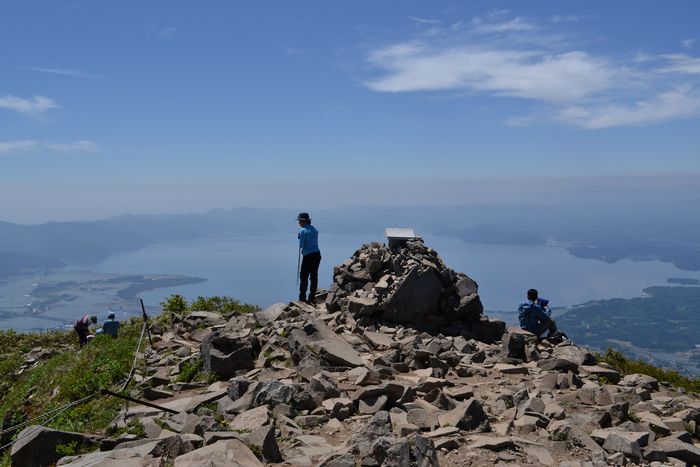 磐梯山　～初夏の風にゆれるバンダイクワガタ～