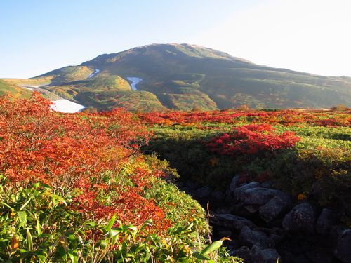 紅葉と静寂の鳥海山へ