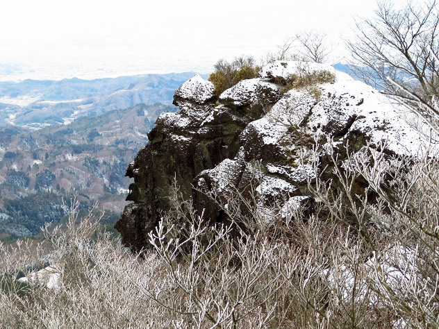 霧氷の霊山
