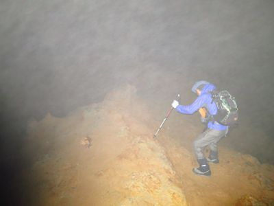 ほんのり秋色の安達太良山
