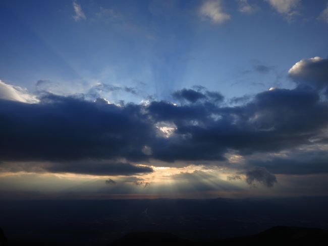 ほんのり秋色の安達太良山