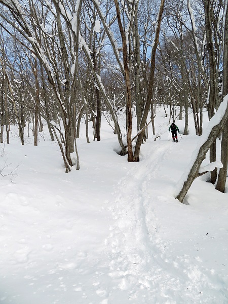 二ツ小屋隧道氷柱と裏磐梯五色沼探勝路