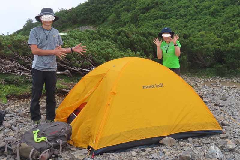 熊と出会ってしまった　蝶ヶ岳