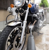 バイクの掃除 2015/09/27 14:30:13