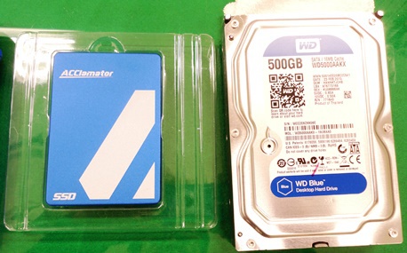 PCメンテ備忘録（SSD換装）