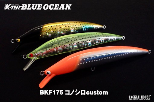 K-TEN BLUEOCEAN BKF175 コノシロカスタム:ルアーでポン！