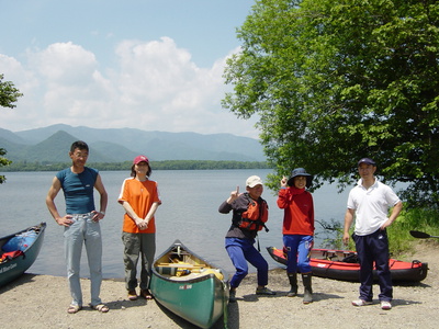 和琴湖畔川下りキャンプで財布を無くしかけた。