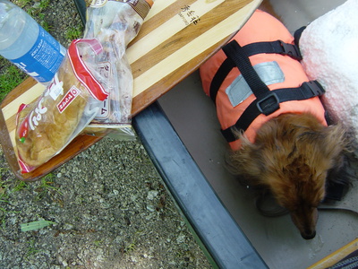 和琴湖畔川下りキャンプで財布を無くしかけた。