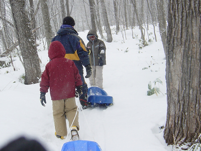 冬の和琴湖畔に一泊、雪の和琴半島を散策してみた。