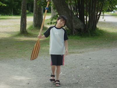 和琴湖畔Wファミキャン、土砂降りの中を川下りしてみた。