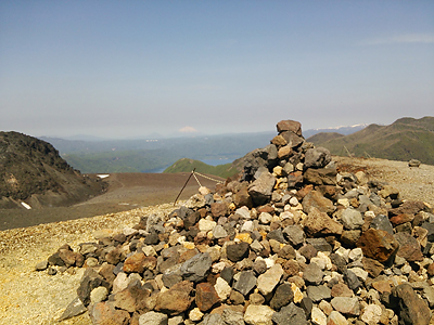 樽前山に登ってみた。