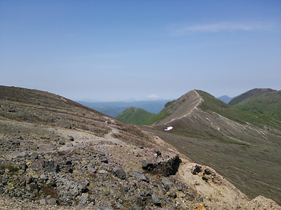 樽前山に登ってみた。