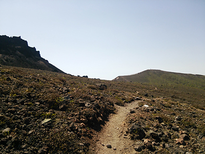 樽前山に登ってみた。