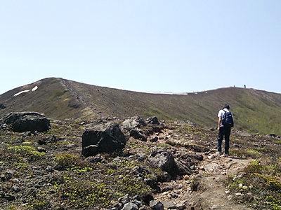 樽前山に登ってみた。