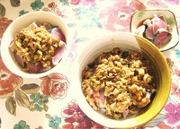 カツオのたたき丼...ネギとマヨネーズの辛みダレで 2011/05/22 12:45:18
