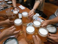 まっ！まさかの乾杯＝＝！！