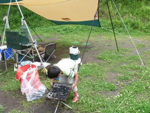 キャンピングヒルズ鴨川(2012.6.23～24　２日目)