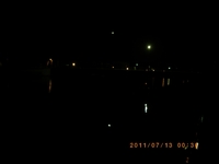 真夜中尼崎丸島水路 2011/07/13 01:48:31