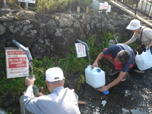 浩庵キャンプ場　設営完了～富士山観光