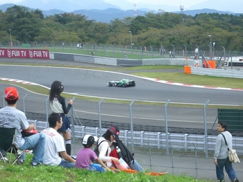 スカイバレーキャンプ場　Ｆ１日本ＧＰ