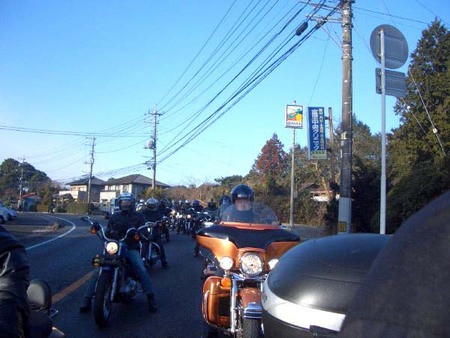 ツーリングライダーズのマスツーリング