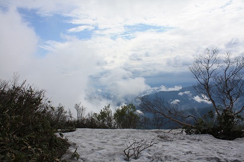 登山レポート「大門山～赤摩木古山～見越山～奈良岳」