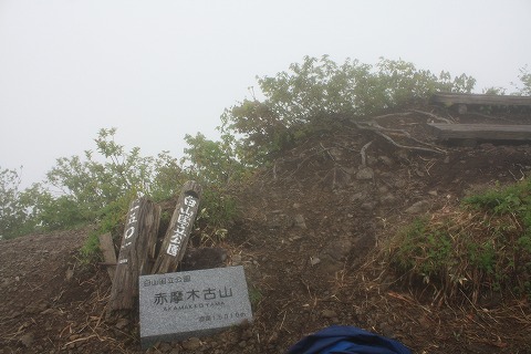 登山レポート「大門山～赤摩木古山～見越山～奈良岳」