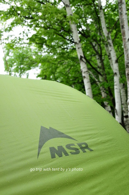 テントを持って旅に出よう:MSR HOLLER