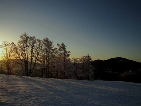 お泊まりでSKI