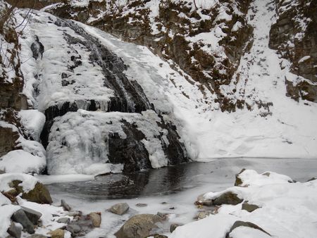 氷の絆　inスッカン沢