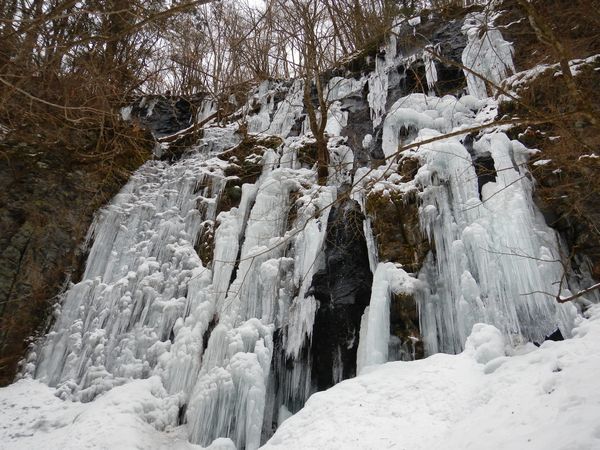 氷の絆　inスッカン沢