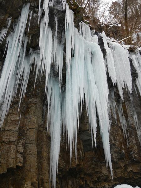 氷の絆　inスッカン沢