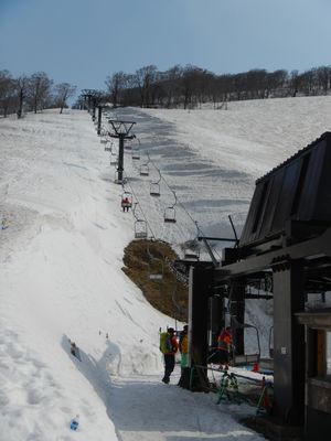 山全体がゲレンデ！月山を登ろう。
