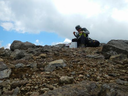 北蔵王の中心となる雁戸山