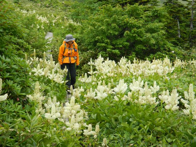 海の日なのに一切経山