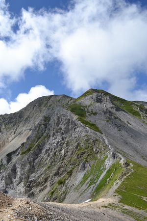 テントを担いで北アを歩く！白馬三山　２