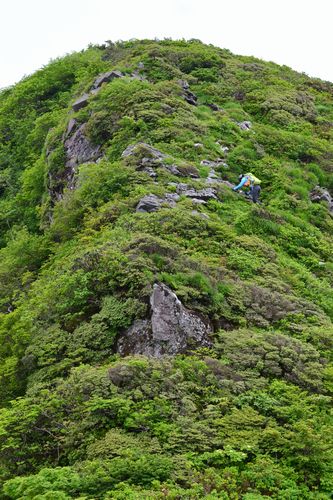 北蔵王の中心となる雁戸山